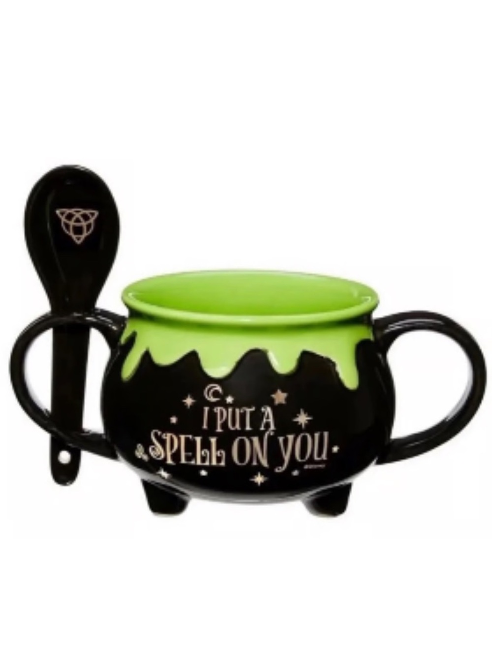 Ceramic Cauldron Soup Mug with Spoon - disney